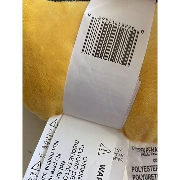 Disney Winnie Pooh Halloween Pumpkin Hat Soft Decorative Accent Pillow NEW - Picture 13 of 13